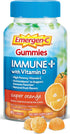 Emergen-C Immune+ Immune Gummies, 45 Count, Vitamin D plus 750 mg Vitamin C, Caffeine Free, Gluten Free