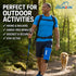 JISUNZON 600-1000ml) Adjustable Waist Belt with Pockets | Discreet & Hands-Free Organizer for Tubes and Liquid Bags