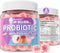 2-Pack Probiotic + Prebiotics Gummies, 60 Billion CFU, Sugar Free, 11 Strains for Women Men Digestive Health and Gut