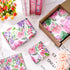 Whaline 100Pcs Floral Tissue Paper, Watercolor Flower Gift Wrapping Paper for Home and Party Gift Wrap