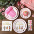 Havawish 96 Set Set Pcs Christmas Paper Tableware Pink Nutcracker Birthday Party Supplies Christmas Nutcracker