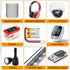 Ransanx 3.7V 200mAh 502025 2.0 (2 Lipo Battery Rechargeable Lithium Polymer Battery with Micro JST Connector Integrated