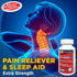 Extra Strength Pain Relief PM & Nighttime Sleep Aid Caplets - 300 Count, Non-Habit Forming, Compare to Tylenol PM