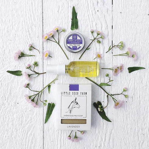 Little Seed Farm Essential Body Oil, Lavender, 4.0 Ounce
