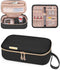 Yarwo Diabetic Travel Case for Blood Glucose Monitor, Insulin Syringes, Diabetes Supplies Storage Bag (Black)