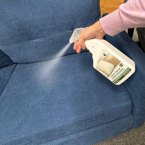 Couch Cleaner and Stain Remover for All Fabrics - Safe for Kids and Pets, Works in Cleaning Machines