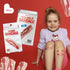 BioSwiss 24 Count Bacon Shaped Self Adhesive Bandages - Fun First Aid Kit for Kids