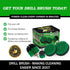 Set Set- Kitchen Drill Brush - Drill Powered Cleaning Tools for Stainless Steel Sink, Copper Sink, Stove Top, Oven