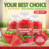 Vitamin D3 Gummies 5000IU / 10,000IU for Adults & Kids - 120 Count Gluten-Free, Non-GMO, Great Tasting Strawberry Flavor