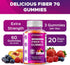 Gummies 7g 60 Count (2 Pack) Vitamatic Prebiotic Fiber for Digestive Health & Regularity, Extra Strength, Fiber per
