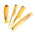 Kare & Kind 10 pcs Plastic Combs, Fine, Coarse, Wide Toothed, All-Purpose for Hairstyling and Grooming