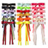 LFOUVRE Bow Hair Clips with Tassels, 18pcs Hair Accessories Set for Women and Girls