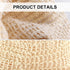Soap Bag, Natural Sisal Pouch for Exfoliating Foaming and Drying Soap, 4 Pack Plastic-Free Holder for Shower