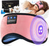 TOPOINT Sleep Mask with Headphones, Bluetooth 5.2 Wireless Eye Mask for Sleeping, Travel, Meditation, Built-in HD