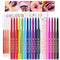 18 Colorful Eyeliner Pen Set, Eye Shadow Pencil, Pearl Eyeliner Kit, Waterproof Retractable Eye Makeup for Women