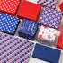 SANNIX 100 Sheets 4th of July Tissue Paper, Red Blue White Stars Gift Wrapping for Independence Day Crafts