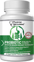 Probiotics for Women & Men - 50 Billion, 15 Strains Slow Release DR Capsules & Prebiotics for Digestive Health, Full