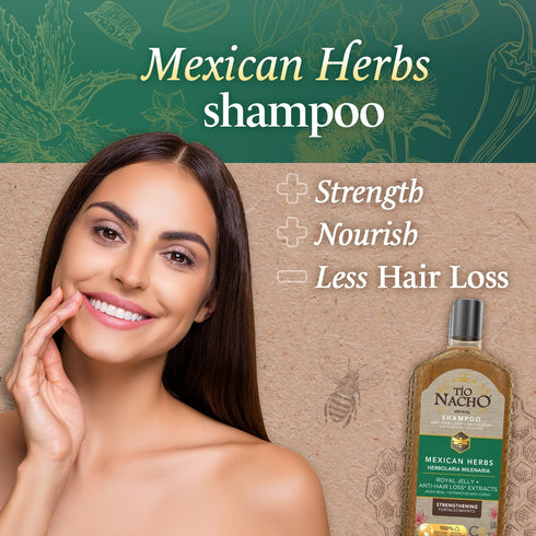 Tio Nacho Mexican Herbs Shampoo, 14 Oz
