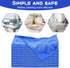 Xyembu 10 Pack 6"x6" Microfiber Cleaning Cloth Reusable Cleaning Rag Fast Drying Kitchen Towels Microfiber Towels Cars
