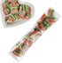 100 Pcs Cellophane Bags, 2x10 Inches Self Sealing Treats Bags for Pretzels, Candies, Snacks, and Cookies