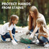 squish Disposable Gloves, Clear Vinyl Gloves, Latex Free Powder-Free Cleaning Health Gloves for Kitchen Cooking,
