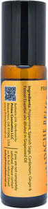 Headache Relief Essential Oil Roll On 10ml, Pre-Diluted Roller for Migraine, Tension, Calming, Soothing, Sprain & Sleep