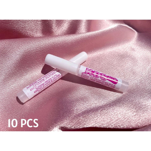 KDS Nail Glue, 10pcs for Professional Fake Nail Art & Design, Nail Tip Extension