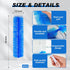2 Pcs Bendable Cobweb Duster with Microfiber Head, Washable Ceiling Brush for Home, Car Vents & Curtain Cleaning