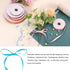 1/4 Inch 25 Yard Satin Ribbon Thick Double Face Grosgrain Silk Ribbon for Gift Wrapping and Wedding (Sky Blue)