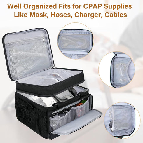 LEFORZ 11/10/10 10,Philip Dreamstation,3B G3,XT Travel Carrying Bag Compatible with ResMed AirSense elite,AirStart