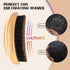 Wave Brush for Men with 100% Natural Beech Wood & Black Boar Hair Bristle, Soft Hairbrush for Beards