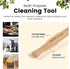 14in Bottle Brush with Extra Long German Beechwood Handle, Strong Hemp Bristles for Cleaning Wide Mouth Jars, Glasses,