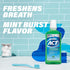 ACT Restoring Zero Alcohol Fluoride Mouthwash, 33.8 fl. oz. Mint Burst, Strengthens Tooth Enamel