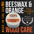Daddy Van's Beeswax Furniture Polish, Natural Wood Polish with Lavender & Sweet Orange Oil, 6 oz