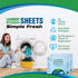 SimpleFresh 25 50 Laundry sheets loads | Fresh Linen scent - Laundry Detergent Sheets, Eco-Friendly, Plant-Based
