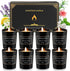 Qizeion 8 Pack Candles for Home Scented Aromatherapy Candles Gifts Set for Women