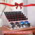 Nail Polish Organizer, 7 Layers Clear Display Rack for Nail Polish, Sunglasses, Essential Oils, Makeup, Eyeglasses