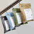 Bamboo Charcoal Bags Odor Absorber, 2 Packs 200g Charcoal Deodorizer Bags with Hooks for Home, Cars, Bathroom