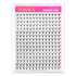 TDANCE Premade Fans Eyelash Extensions - 224 Fans, Middle Stem Heat Bonded Volume Lash Extensions (224-40D-0.03-C-8-15)