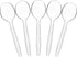 Plasticpro 200 Count Clear Plastic Soup Spoons Disposable Cutlery Utensils
