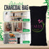 Bamboo Charcoal Odor Eliminator Bags - Eco-Conscious Activated Charcoal Air Purifier for Home, Car, Pets - 4 Pack, 75g
