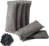 12 Packs Natural Air Purifying Bag | Shoe Deodorizer and Odor Eliminator, 100% Natural Activated Bamboo Charcoal