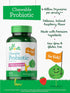 Carlyle Probiotics for Kids | 200 Chewable Tablets | 6 Billion CFUs | Raspberry Flavor | Non-GMO, Gluten Free