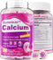 Sugar-Free Calcium Citrate Gummies - 1000mg with Vitamin D3 K2, 60 Count, Ultimate Absorption Supplement