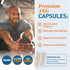 Dr. Tobias AKG Supplement 1000mg, Bioavailable Alpha Ketoglutaric Acid, 180 Capsules, Vegan, Gluten-Free