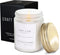 Craft & Kin Patchouli & Amber Scented Candle | 8 Oz, 45 Hour Long Lasting Classic Soy Spring Scented Candles