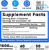 We Like Vitamins Resveratrol 1000mg per Serving - 60 Easy to Swallow Veggie Capsules - Natural Resveratrol Supplement 1000mg - Antioxidant Supplement Helps Support Immune System