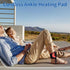Settings Cordless Ankle Heating Pad, Red Light Ankle Massager for Pain Relief, Foot Heating Pad for Left Right Feet