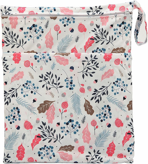 ReUseLife 4 Set 1 3 16 Inch Pieces piece Medium Wet Bag + Pieces Regular Cloth Mama Cloth/Menstrual Pads/Reusable