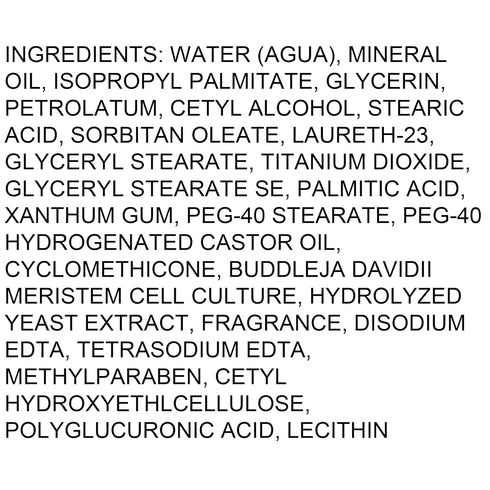 TEATRICAL Anti-Wrinkle Cream with Buddleja Davidii Stem Cells, Floral, 8 Ounce